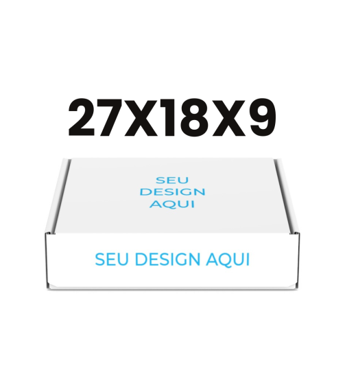1500 Caixa Acoplada Personalizada 27x18x9 (envio 4)