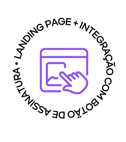 Landing page + integração de botão de assinatura
